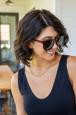 Collapsible Girlfriend Sunnies & Case in Tortoise Shell - Maple Row Boutique 