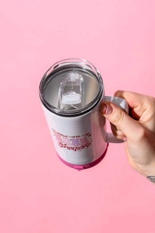 Chillin With My Peeps Speaker Tumbler - Maple Row Boutique 