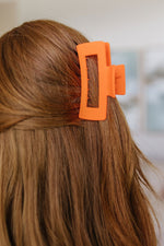 Claw Clip Set of 4 in Orange - Maple Row Boutique 