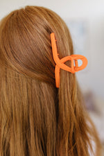 Claw Clip Set of 4 in Orange - Maple Row Boutique 