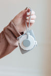 Collapsing Silicone Water Bottle in Diamond Gray - Maple Row Boutique 