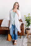 Crochet Cover Up in White - Maple Row Boutique 