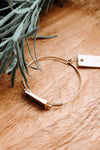 Hinged Bracelet in Classic Gold - Maple Row Boutique 