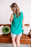 Hard To Get Starlet Teal Savanna Jane Top - Maple Row Boutique 