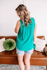 Hard To Get Starlet Teal Savanna Jane Top - Maple Row Boutique 