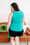 Hard To Get Starlet Teal Savanna Jane Top - Maple Row Boutique 