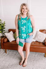 Hard To Get Starlet Teal Savanna Jane Top - Maple Row Boutique 