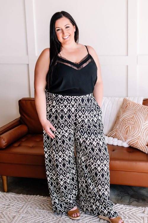 Basic Black Beauty Lace Cami - Maple Row Boutique 