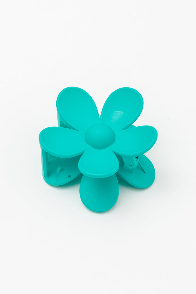 Daisy Claw in Turquoise - Maple Row Boutique 