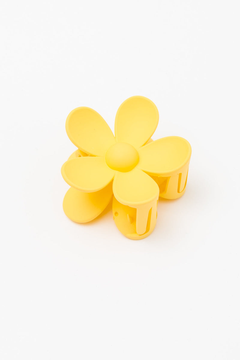 Daisy Claw in Yellow - Maple Row Boutique 