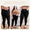 Tummy Control Classic Skinny Black Judy Blue Jeans - Maple Row Boutique 