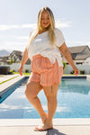 Go With It High Rise Striped Shorts - Maple Row Boutique 