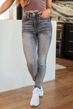 Hadley High Rise Control Top Release Hem Skinny - Maple Row Boutique 