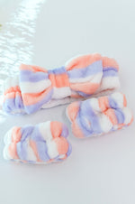 Hello Spring 3 Piece Headband and Wristband Set - Maple Row Boutique 