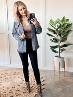 Tummy Control Classic Skinny Black Judy Blue Jeans - Maple Row Boutique 