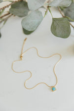 Turquoise Pendant Necklace - Maple Row Boutique 