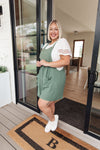I Want You Back Linen Blend Shortalls - Maple Row Boutique 