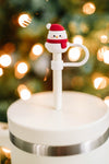 11.24 Assorted Christmas Straw Toppers 11.24 - Maple Row Boutique 