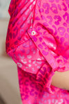 LSAT at Two Button Up Blouse - Maple Row Boutique 