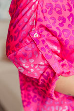 LSAT at Two Button Up Blouse - Maple Row Boutique 