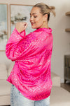 LSAT at Two Button Up Blouse - Maple Row Boutique 