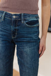 London Midrise Cuffed Boyfriend Jeans - Maple Row Boutique 