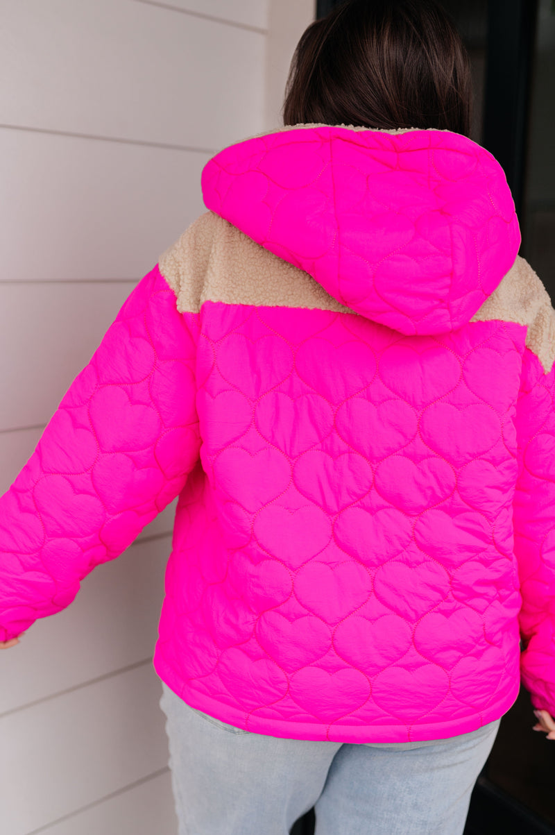 Not Sure How Puffer Jacket - Maple Row Boutique 
