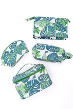 Plant Lover Cosmetic Bags Set of 4 - Maple Row Boutique 
