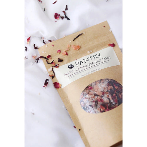 Pretty In Pink Sea Salt Soak - Maple Row Boutique 