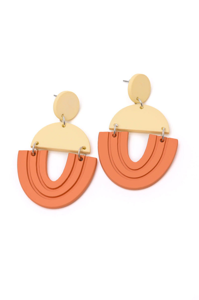 Right On Time Earrings - Maple Row Boutique 