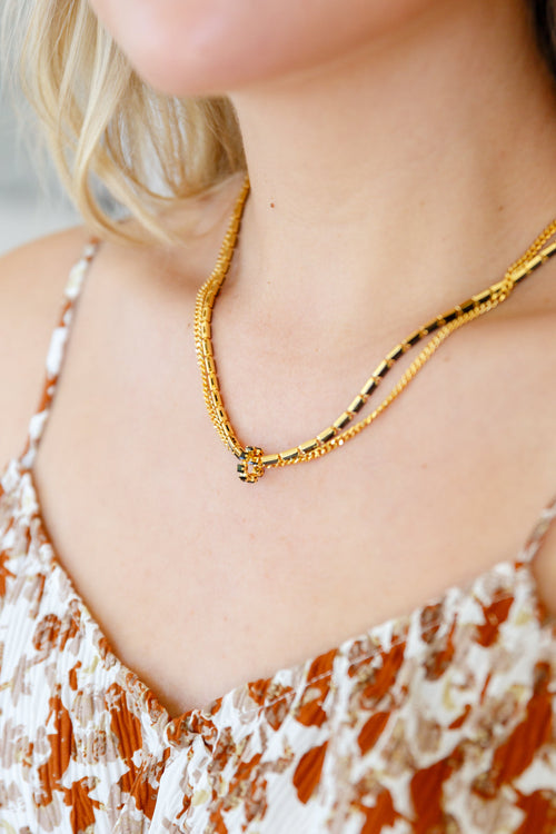 She's Got A Dark Streak Necklace - Maple Row Boutique 