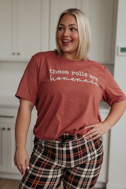 These Rolls are Homemade Tee - Maple Row Boutique 