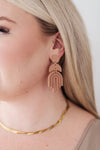 This Promise Earrings in Brown - Maple Row Boutique 