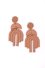 This Promise Earrings in Brown - Maple Row Boutique 