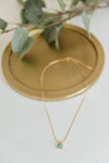 Turquoise Pendant Necklace - Maple Row Boutique 