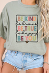 BE KIND TEE (COMFORT COLORS) - Maple Row Boutique 