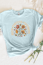GROW POSITIVE THOUGHTS TEE(BELLA CANVAS) - Maple Row Boutique 