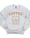 COFFEE CLUB  SWEATSHIRT - Maple Row Boutique 