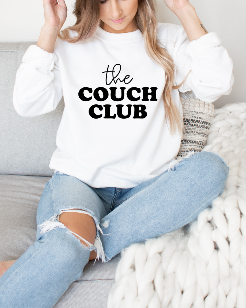 COUCH CLUB  SWEATSHIRT - Maple Row Boutique 