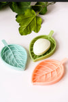 3 pack Vintage Leaf Shape Soap Dish with water catch - Maple Row Boutique 