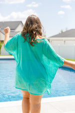 Warm Days, Cool Nights Top in Kelly Green - Maple Row Boutique 