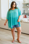 Warm Days, Cool Nights Top in Kelly Green - Maple Row Boutique 
