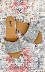 Corky’s Pizzaz Rhinestone Slides - Maple Row Boutique 