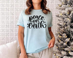 Peace on Earth Tee - Maple Row Boutique 