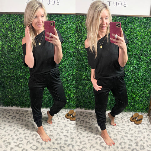 Black Cali Girl Jumper - Maple Row Boutique 