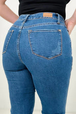 Cool Runnings Control Top, Cool Denim Flare Jeans By Judy Blue - Maple Row Boutique 