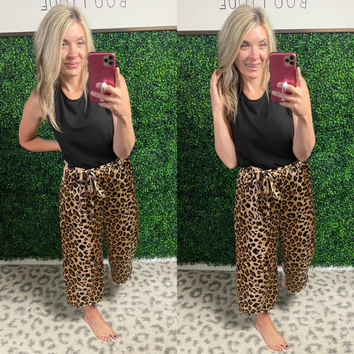 Leopard Jumper - Maple Row Boutique 