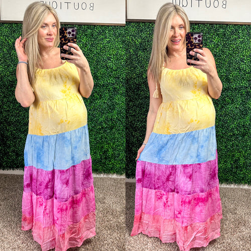 Watercolor Maxi - Maple Row Boutique 