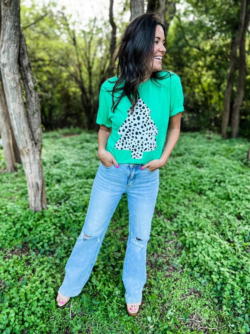 Dalmatian Tree Tee - Maple Row Boutique 