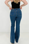 Cool Runnings Control Top, Cool Denim Flare Jeans By Judy Blue - Maple Row Boutique 